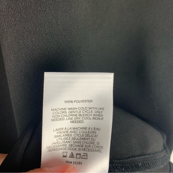 Express Bundle of (2) Crepe Boxy Fit Blouses - Picture 7 of 9